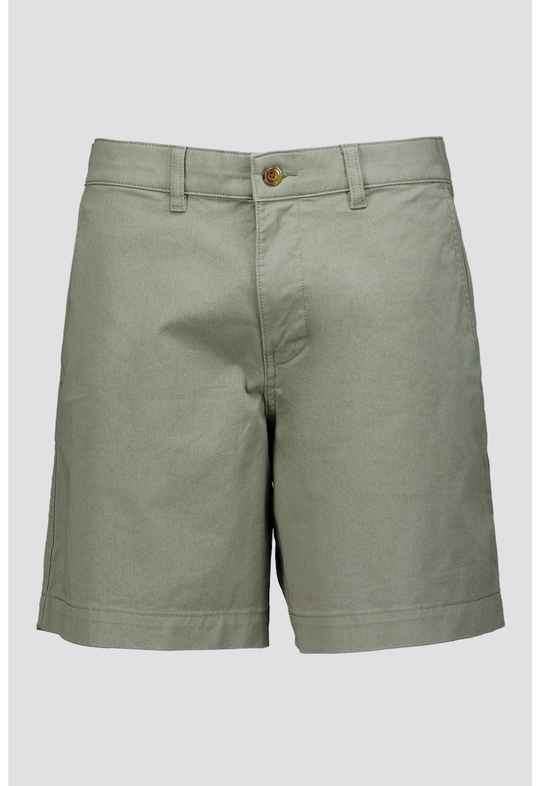 Pantaloni scurti chino cu croiala relaxed-fit - Verde feriga