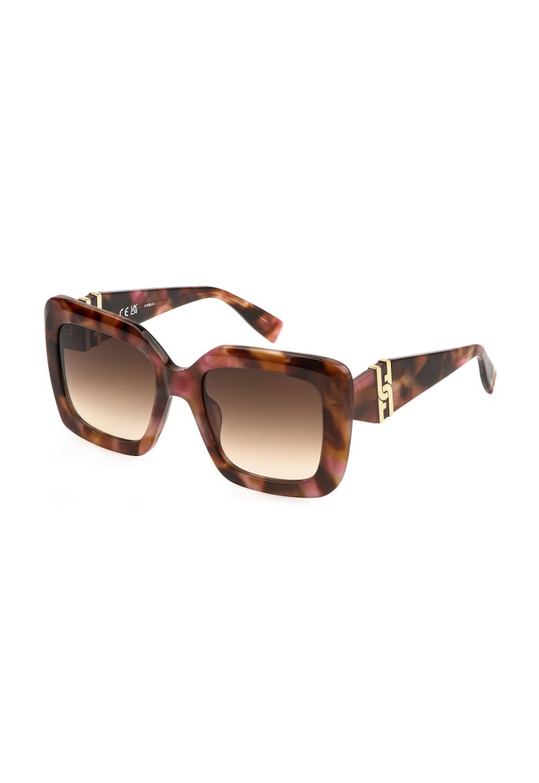 Ochelari de Soare - SFU883-5301GQ - maroni - Ø 53 mm - protectie UV400 - material lentile policarbonat - inclusa carcasa de marca
