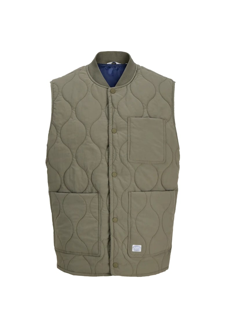 Vesta JACK &JONES Caleb Quilted 55922 - Kaki