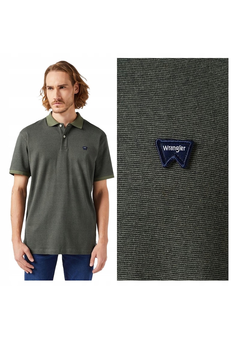 Tricou Polo Barbati - Polo Shirt - Regular Fit - Maneci Scurti - Cu Nasturi - Design Clasic - Bumbac - Marime S - Verde