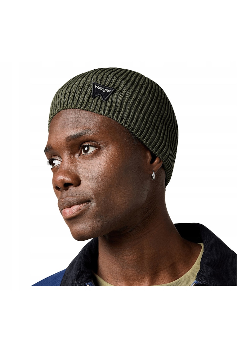 Caciula Barbati - Easy Beanie - Regular Fit - Caldura Si Confortabila - Design Clasic - Cu Logo - Bumbac - One Size - Verde
