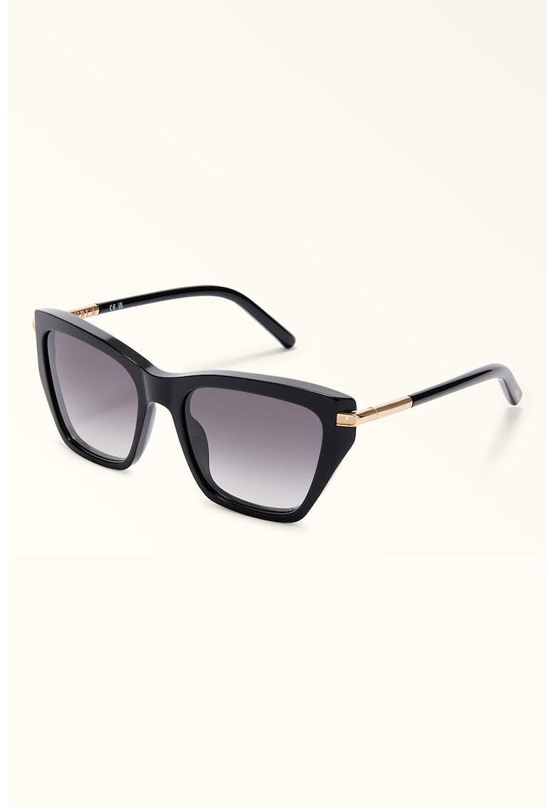 Ochelari de soare cat-eye - Auriu/Negru