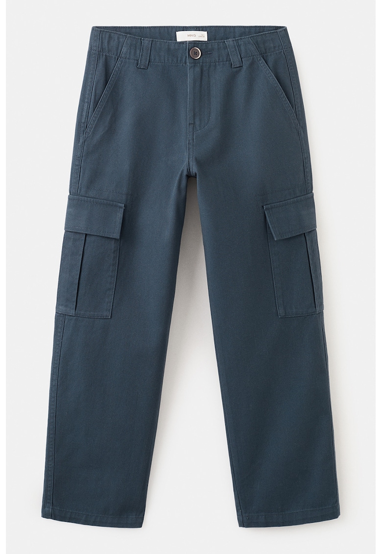 Pantaloni cargo - Bleumarin