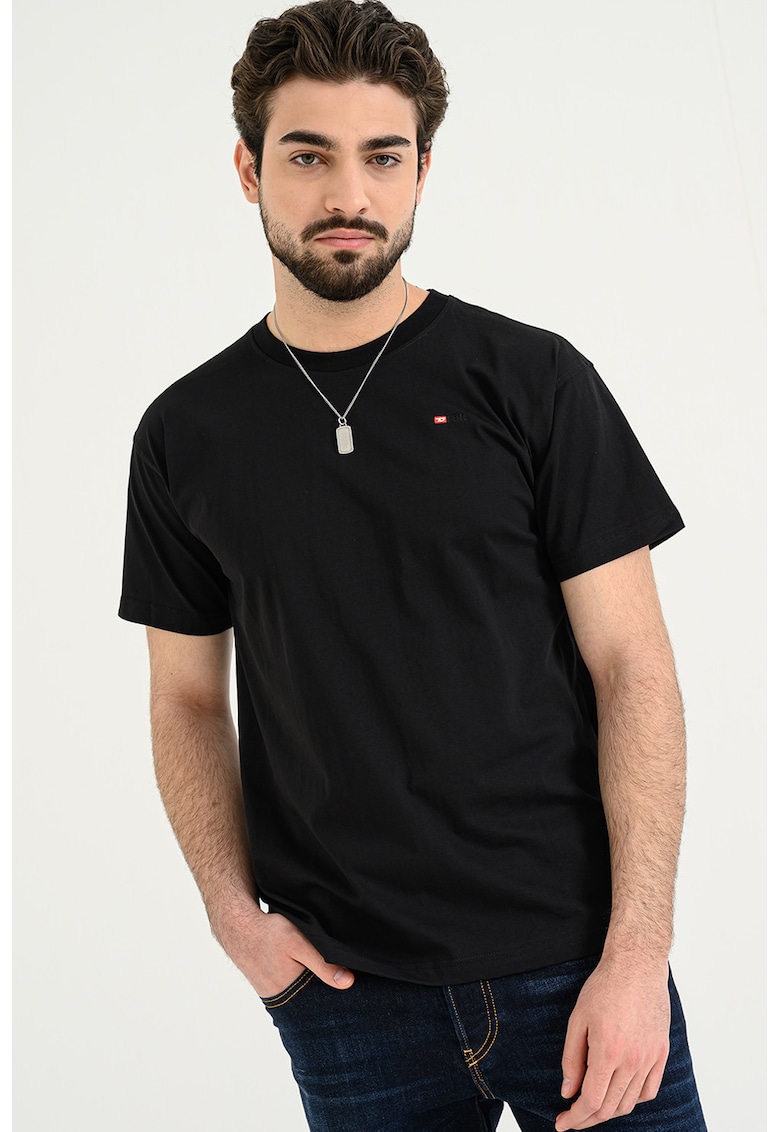 Tricou de bumbac Norm - Gri antracit