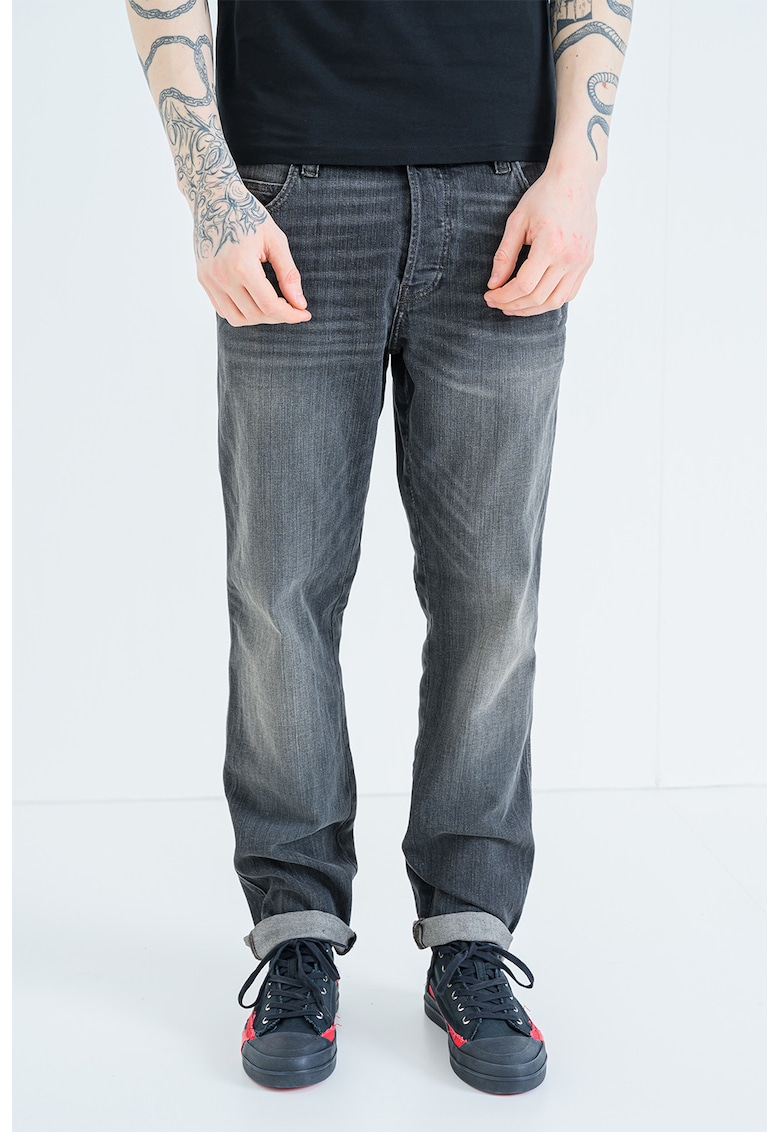 Blugi cu nasturi 1993 D-Vyl - Negru stins