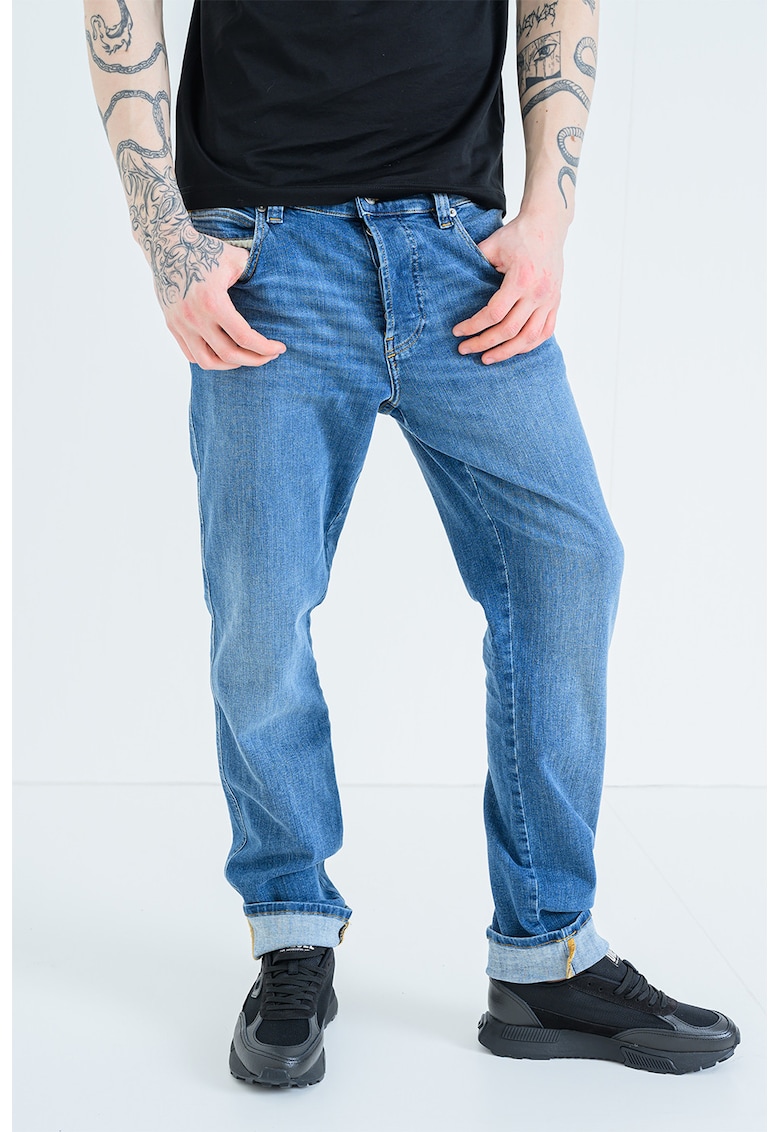 Blugi cu nasturi 1993 D-Vyl - Albastru