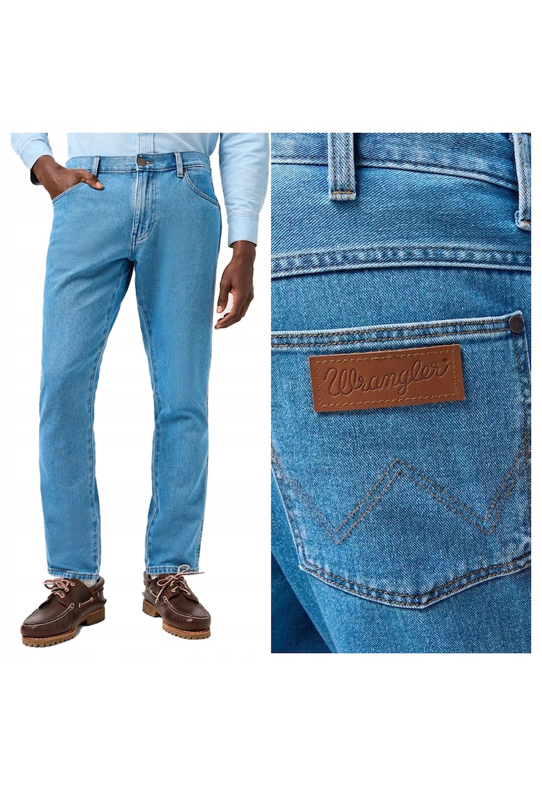 Blugi barbati - River - Slim Fit - albastru -