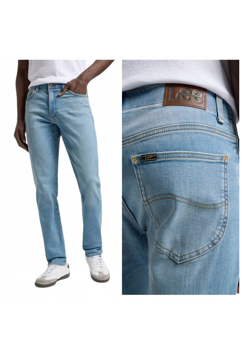 Blugi barbati Slim Fit - albastru -