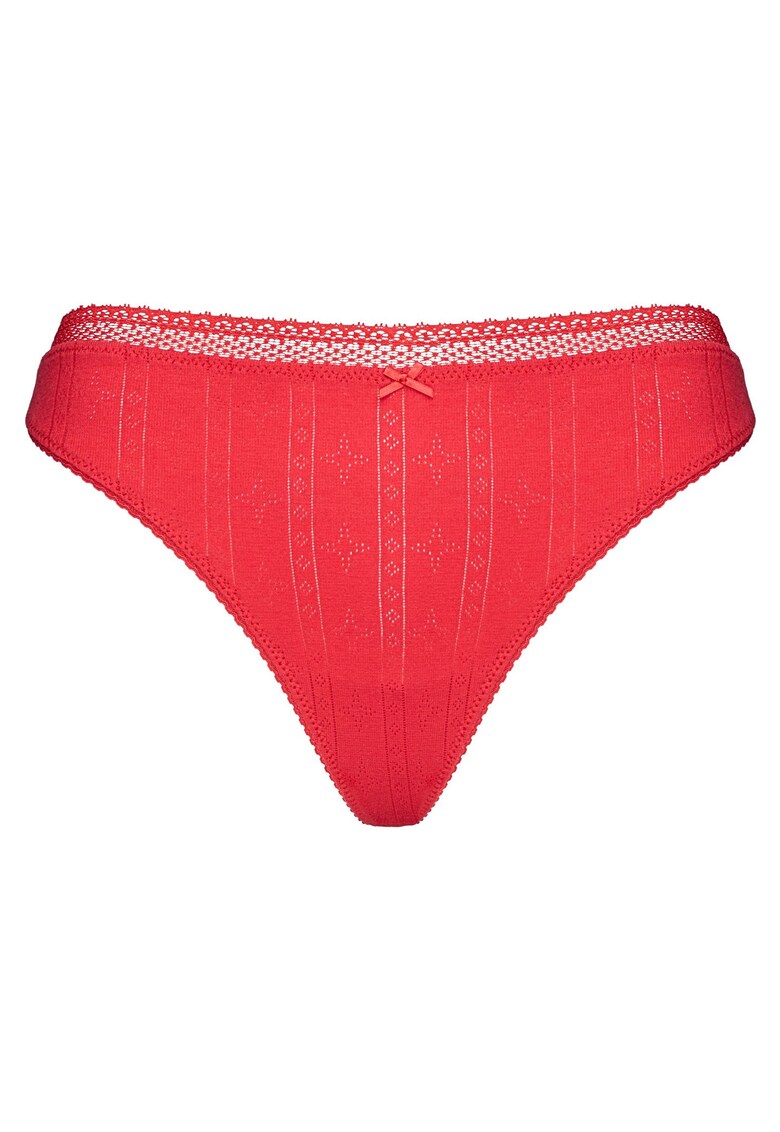 Chiloti tanga dama Etnic Love Bloovii - Rosu