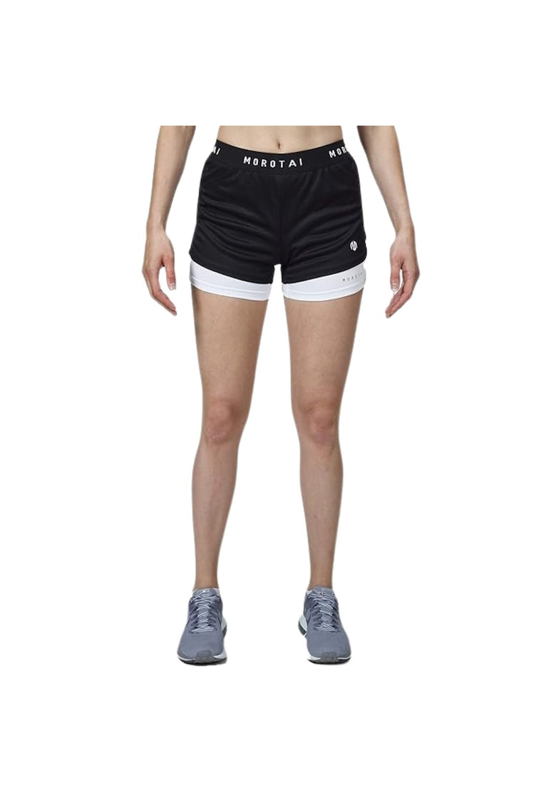 Pantaloni scurti pentru antrenament 2-in-1 -
