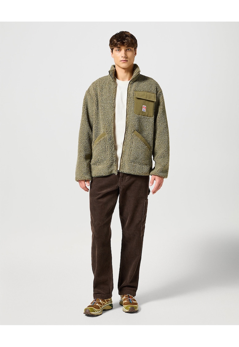 Мъжки панталони - Casey Jones - Regular Fit - С цип - 5 джоба - Дълги - Памук - W31-L32 US - Кафяви