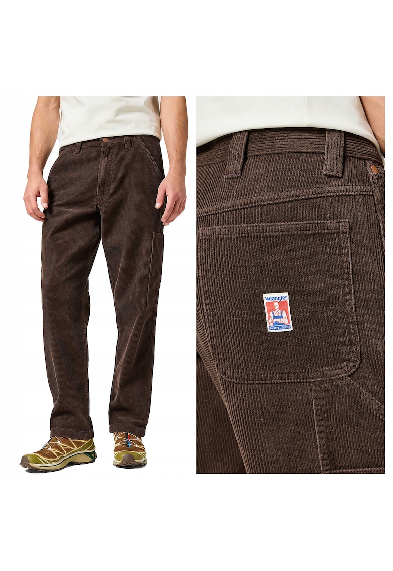 Pantaloni barbati - Casey Jones - lungi - maro