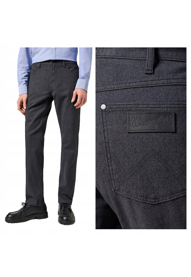 Pantaloni Barbati - Greensboro - Regular Fit - Fermoar - 5 Buzunare - Lungi - Bumbac