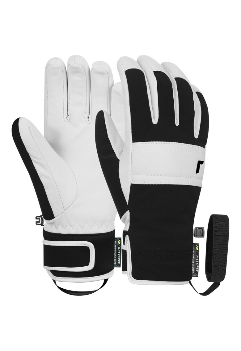 Manusi pentru schi impermeabile - din piele naturala Explorer Pro
