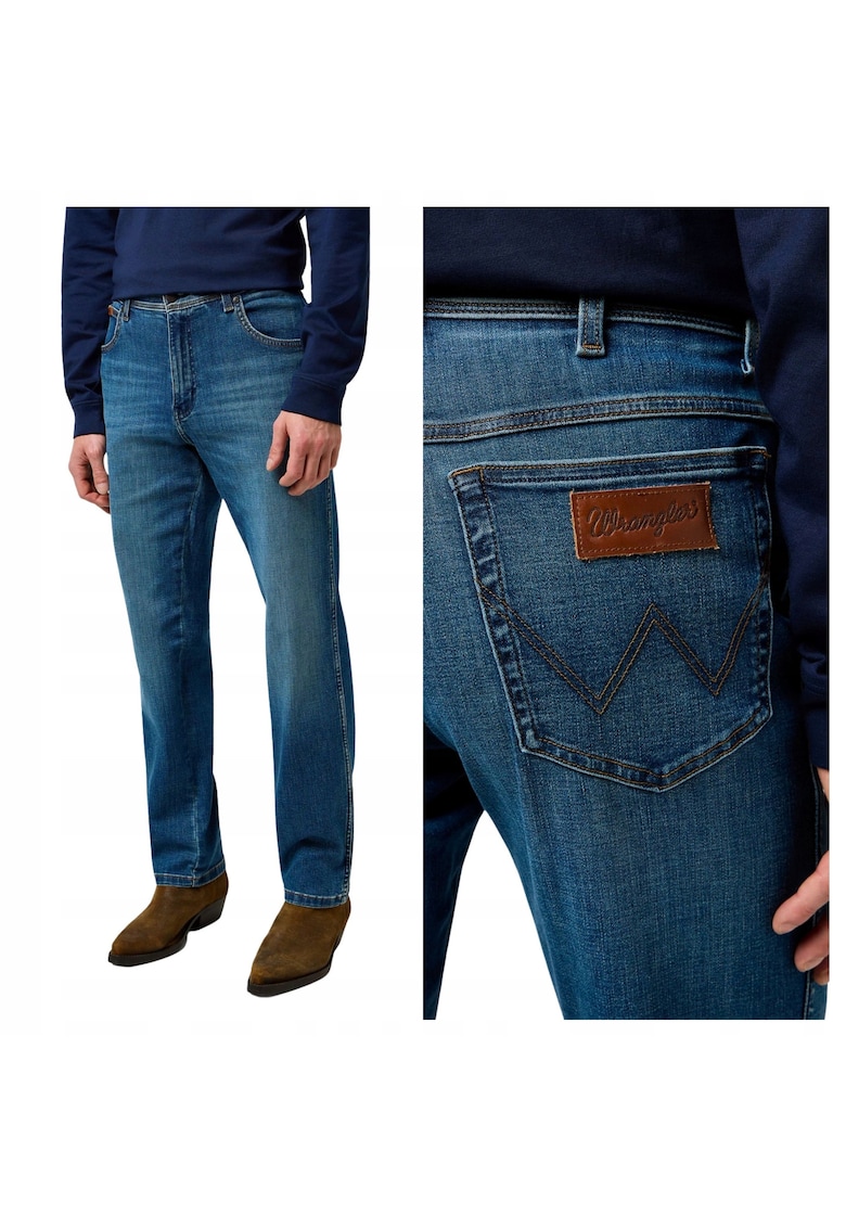 Blugi barbati Texas - albastru - regular - W32xL34