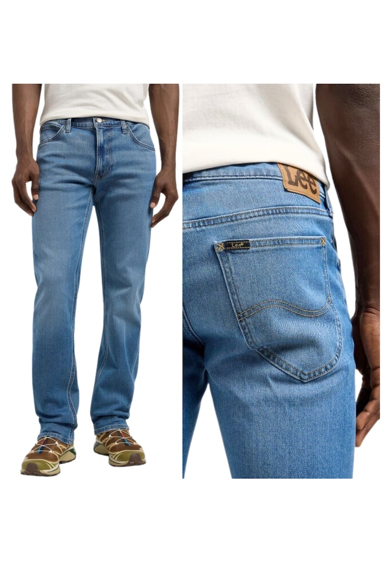 Blugi bărbați Daren - talie joasă - albastru - Albastru