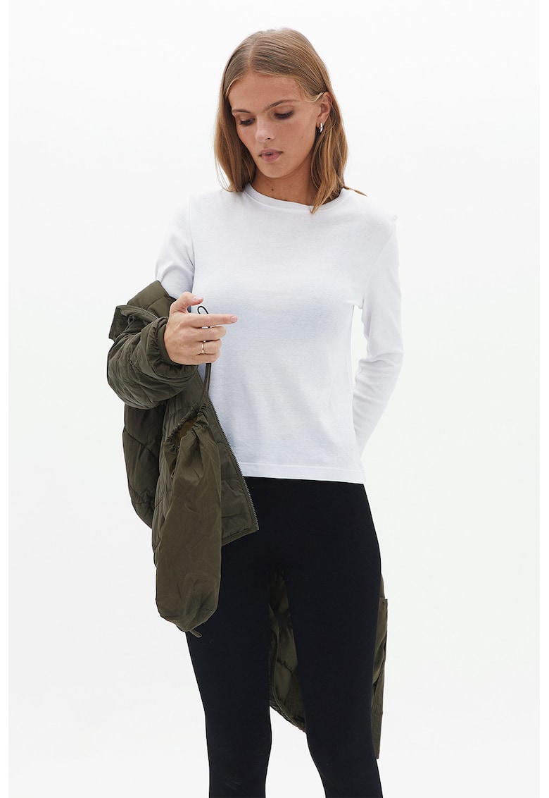 Jacheta matlasata cu fermoar - Kaki