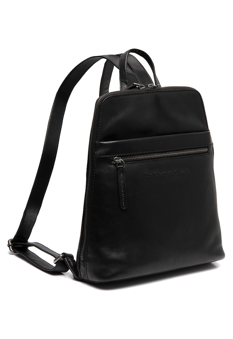 Rucsac unisex piele naturala - 7.3 litri - Linford - - Negru