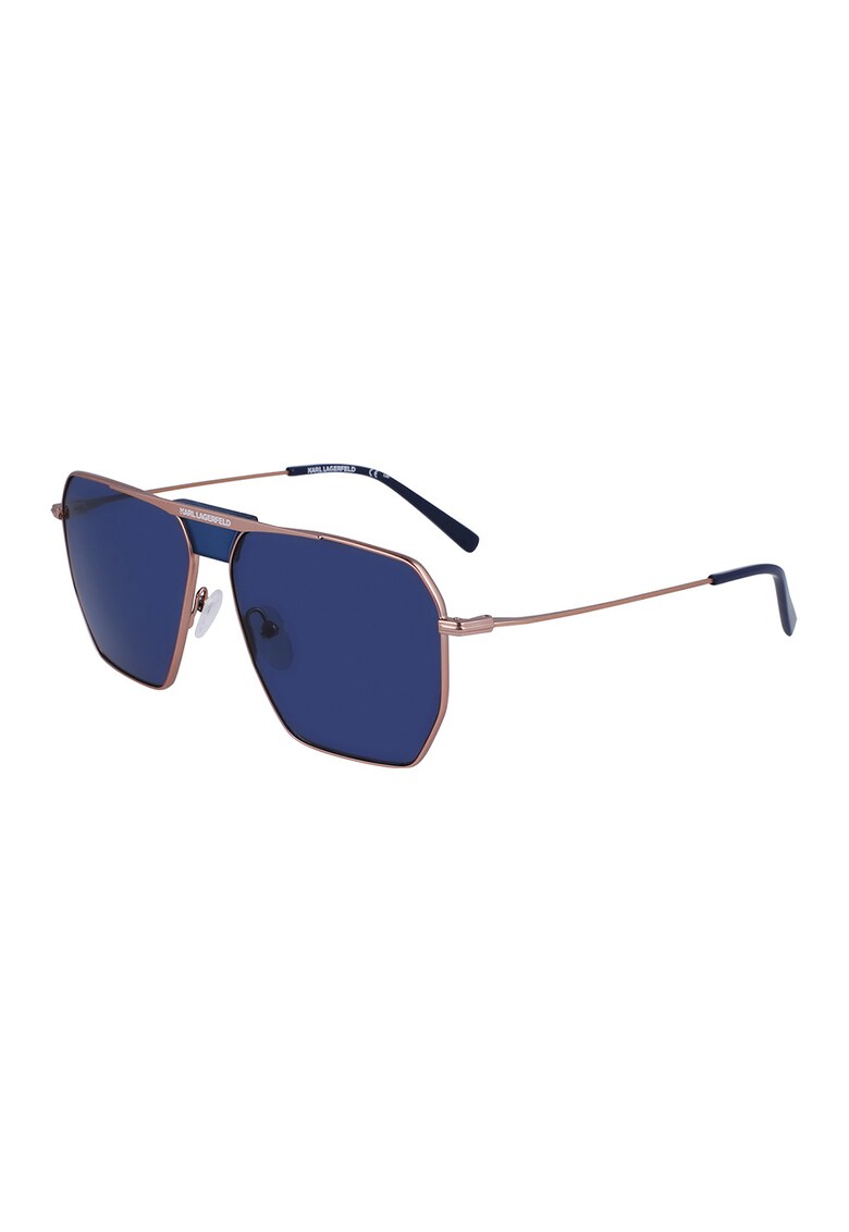 Ochelari de soare aviator - Auriu
