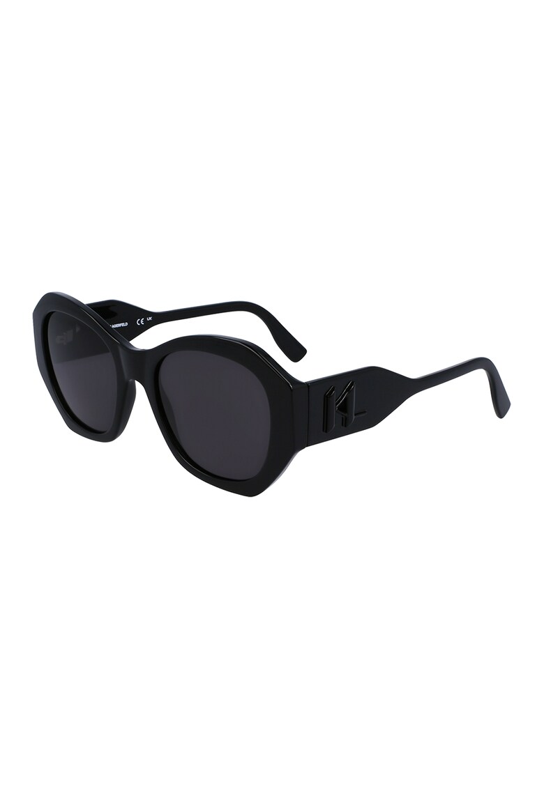 Ochelari de soare rotunzi - Negru