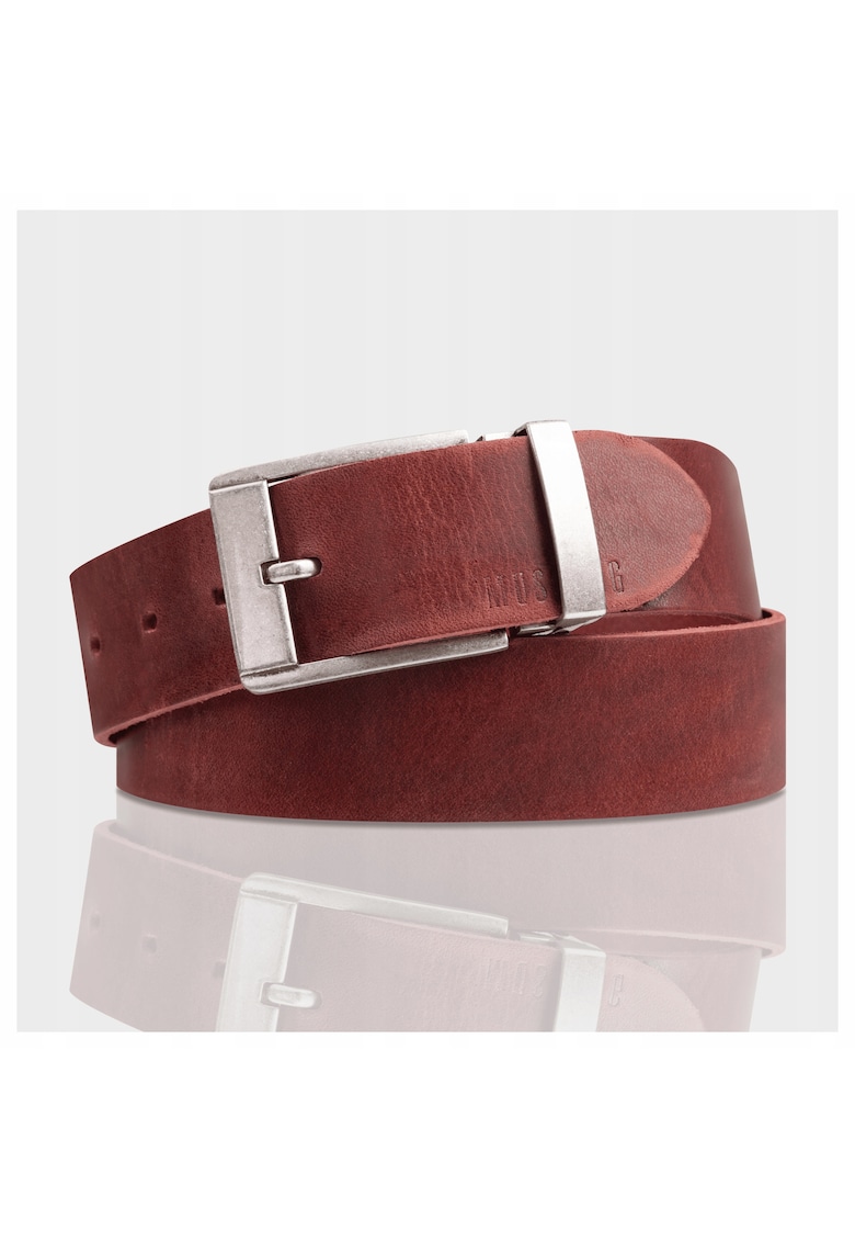 Curea barbateasca - M5051 - piele naturala - 105 Cm - maro