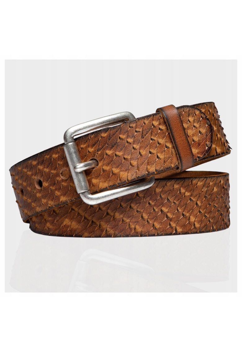 Curea barbati - 100% piele naturala - 85 Cm - maro