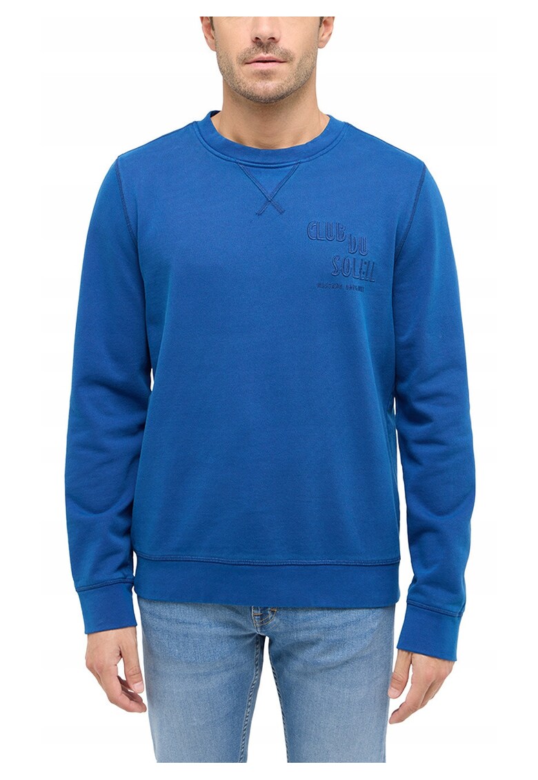 Hanorac barbati Clio - bumbac - albastru - Marime