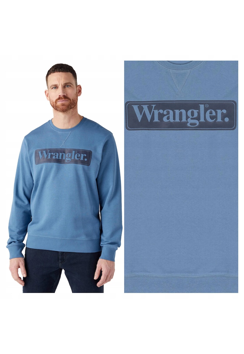 Hanorac barbati - Seasonal Crew - regular fit - albastru -