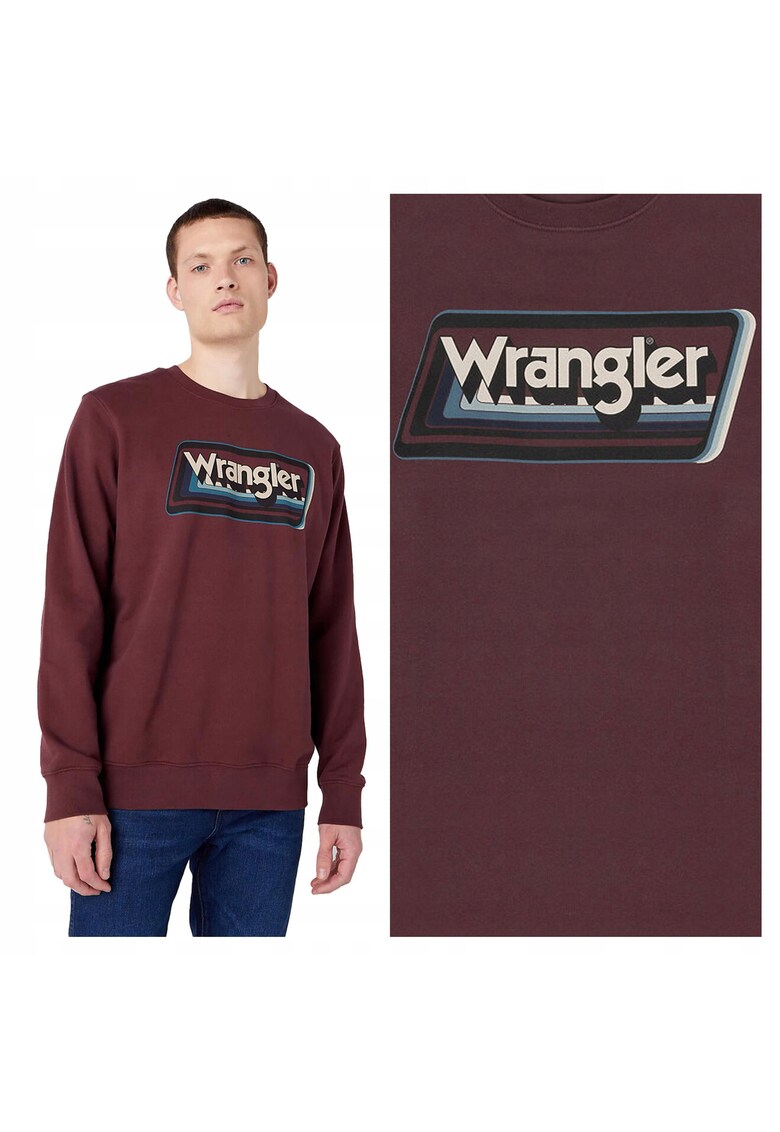 Hanorac barbati - Graphic Crew - bumbac - 2XL - maro deschis