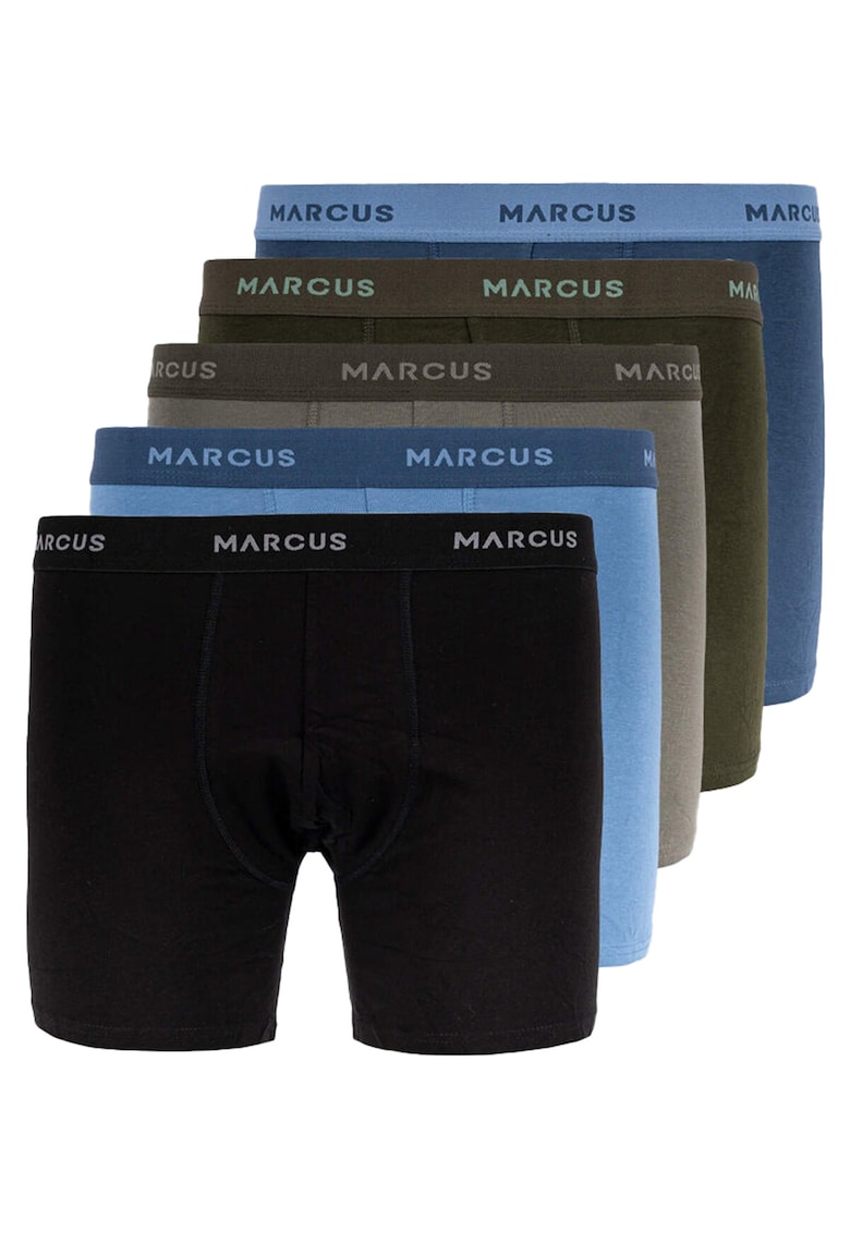 Boxeri barbati - set de 5 bucati - design clasic - multicolor - Marime
