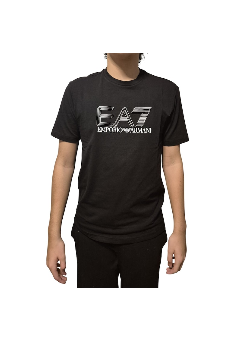 Tricou EA7 Train Visibility M SS ST 55303 - Negru