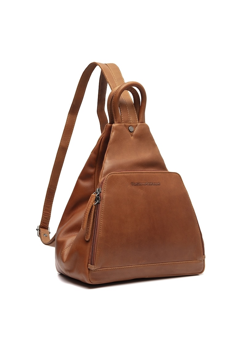 Rucsac unisex piele naturala - 9.2 litri - Howard - - Coniac