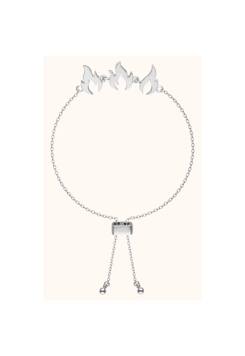 Bratara reglabila placata cu argint 925