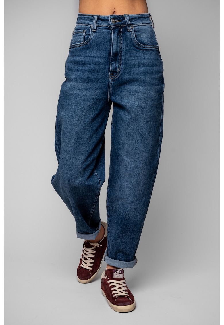 Blugi lungi elastici Dark Blue 20311