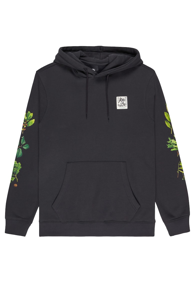 Hanorac pentru barbati - Bigfoot Trees Po Hoodie 100322 - Negru