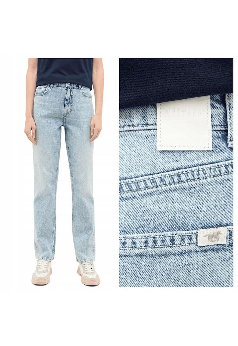 Blugi Dama - Lee - Breese Bootcut - Bootcut - Talie Inalta - Lungi - Cu Fermoar - 5 Buzunare - Bumbac - W28-L29 US - Negru