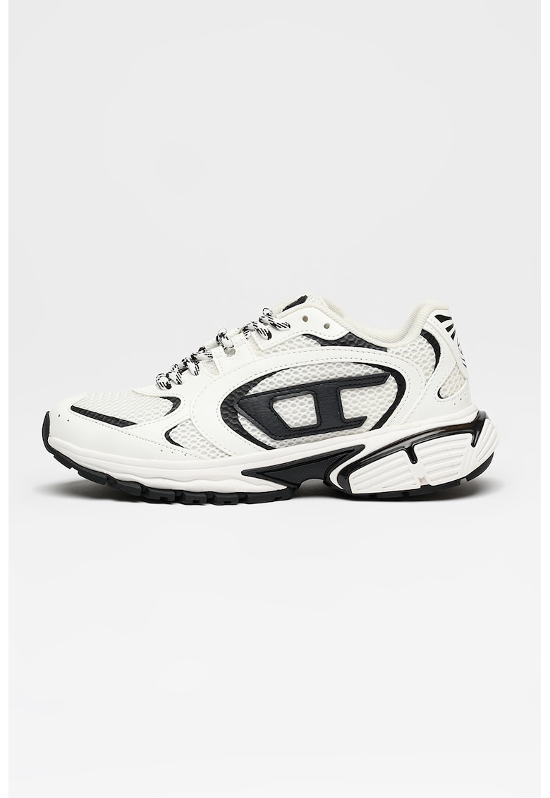 Pantofi sport S Pro V Dense cu garnituri din piele - Negru stins/Alb murdar