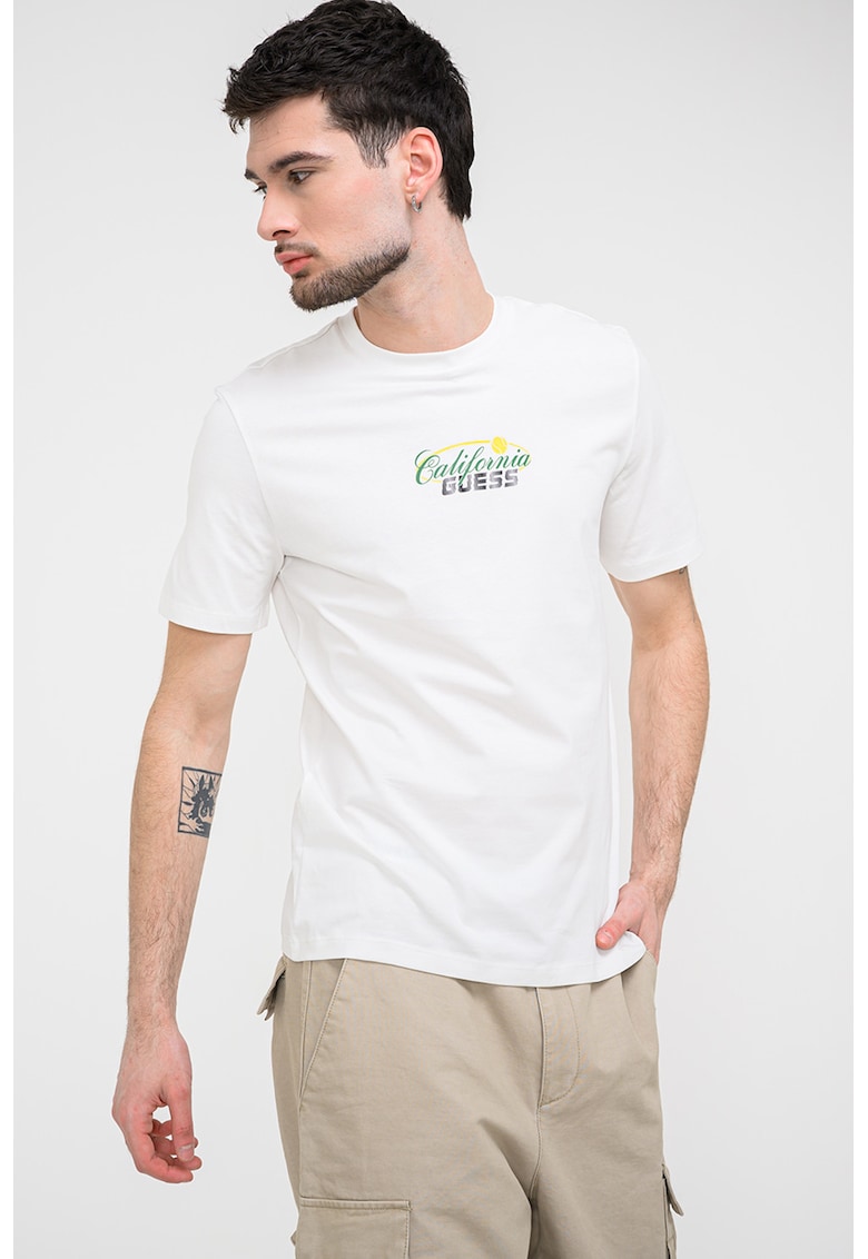 Tricou din bumbac cu logo