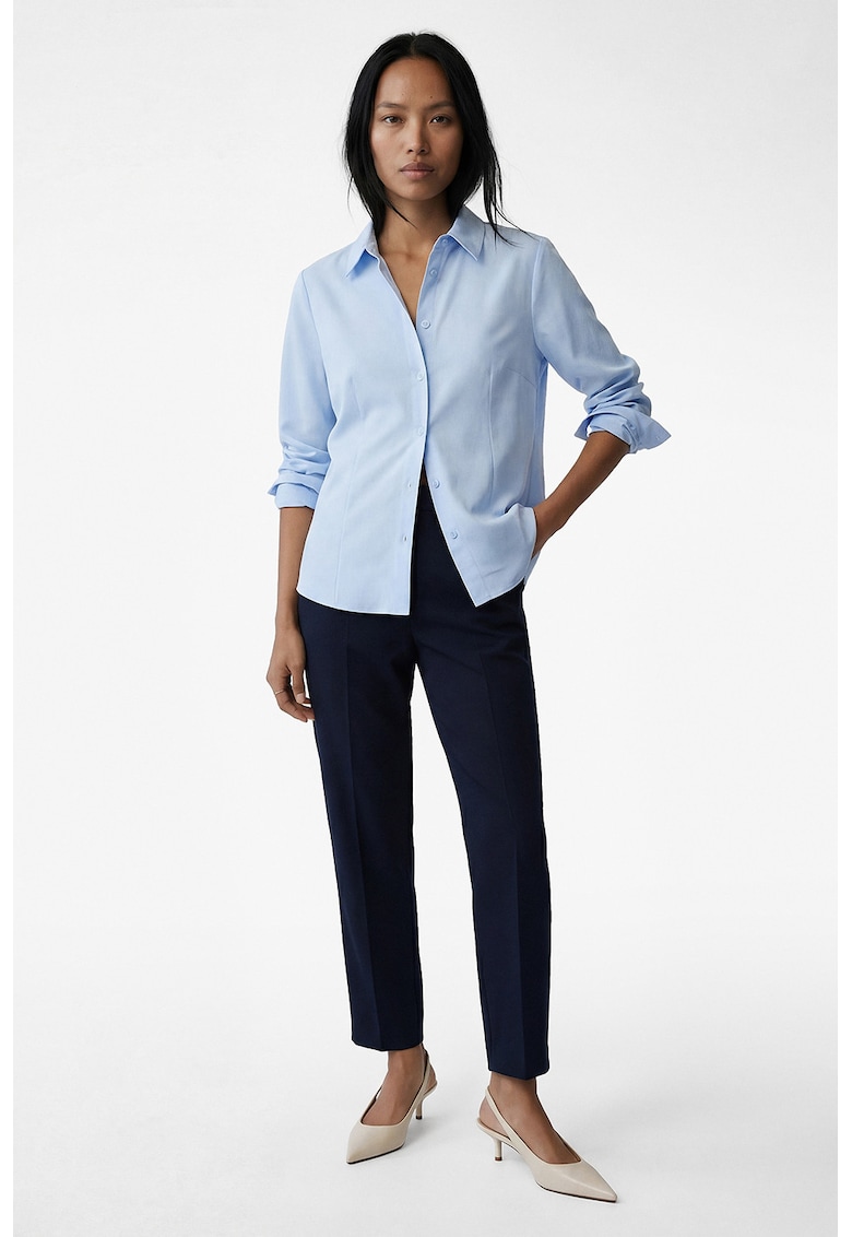 Camasa regular-fit cu guler clasic - Albastru deschis