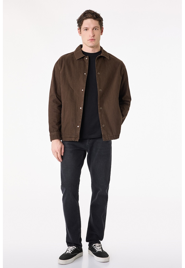Blugi slim fit Brad - Negru