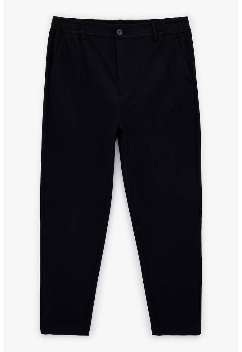 Pantaloni chino conici - Albastru ultramarin