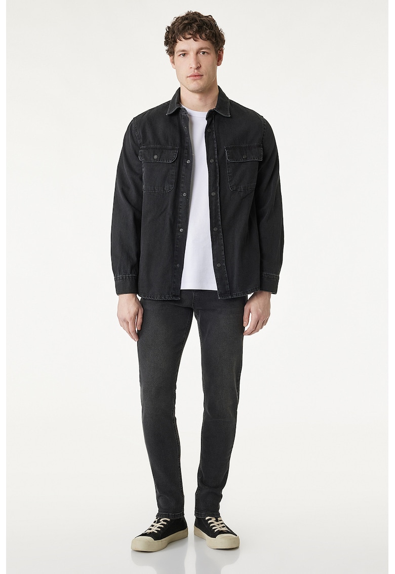 Blugi skinny Michael - Negru