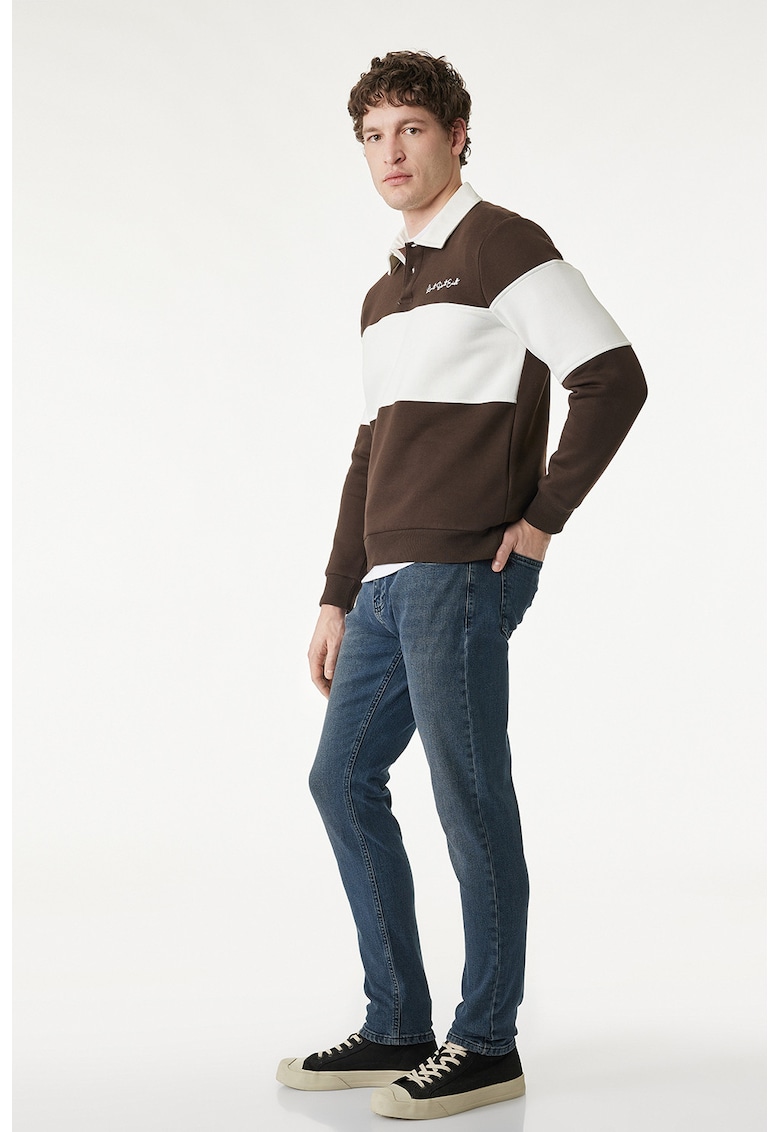 Blugi skinny Michael - Bleumarin