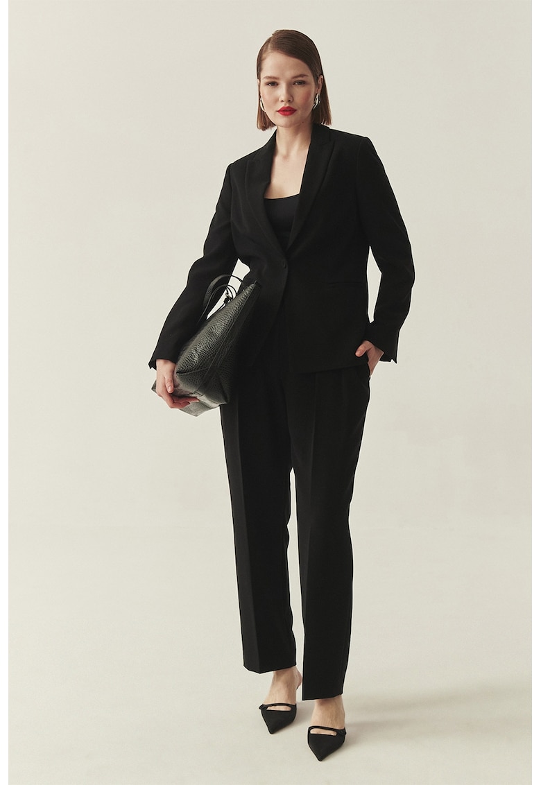 Sacou cu model uni - Negru