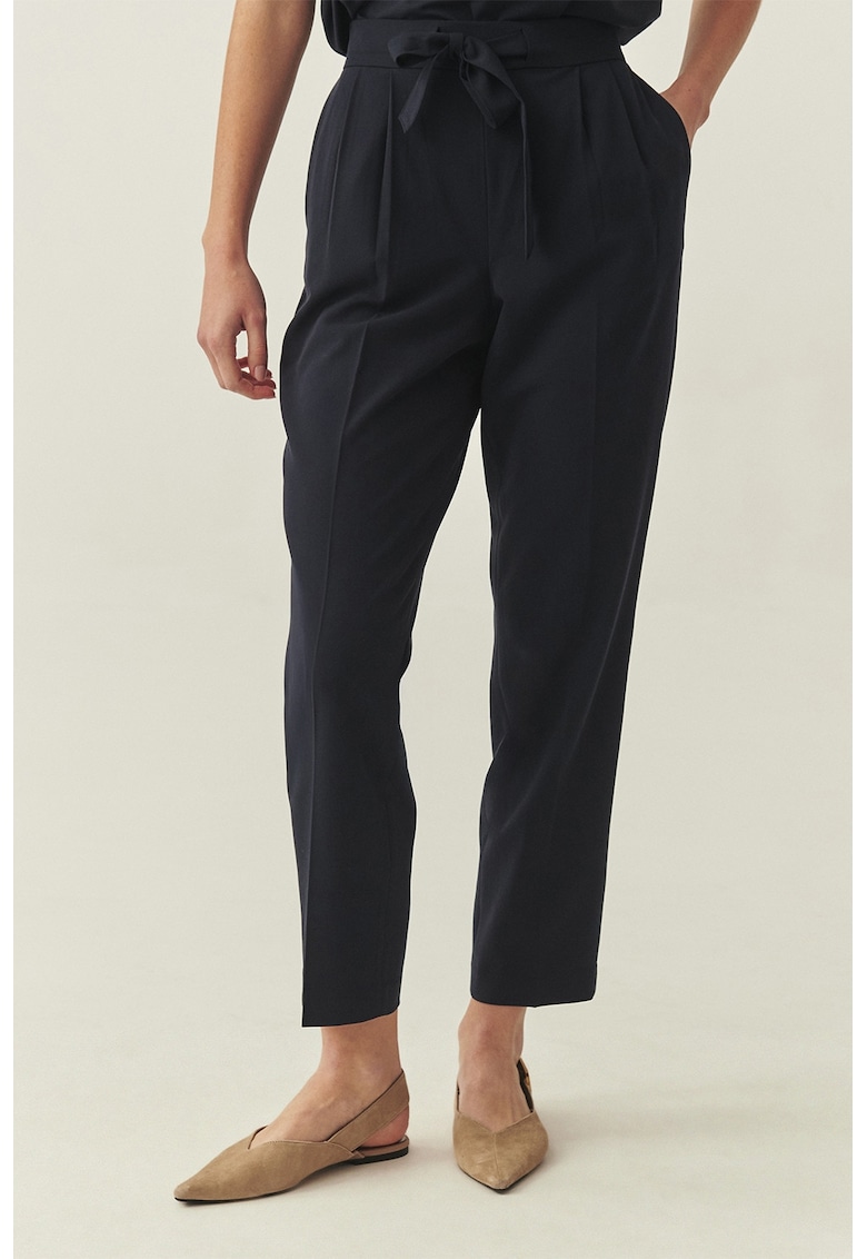 Pantaloni cu croiala dreapta Selenko - Albastru ultramarin