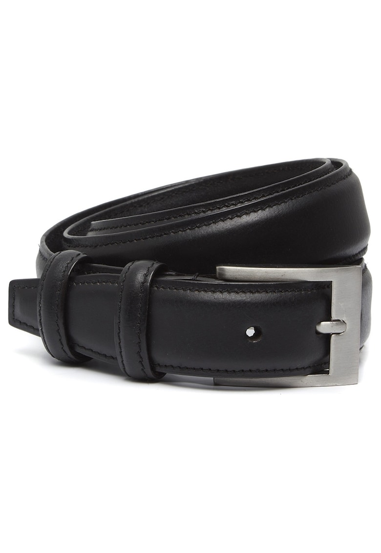 Curea piele naturala - Elliot - - Negru