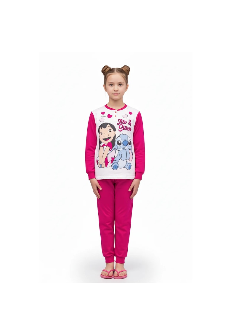 Pijamale copii DY50A3555 Fucsia - Fucsia