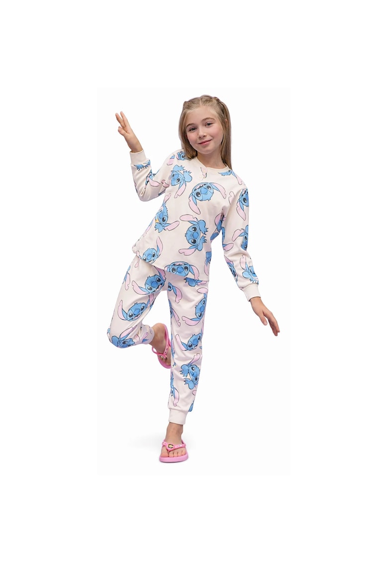 Pijamale copii DY50C2677 - Crem