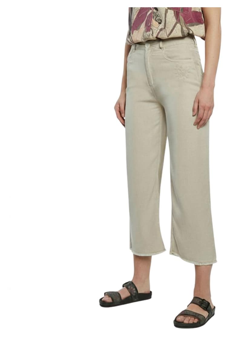 Blugi din lyocell cu broderie Rita