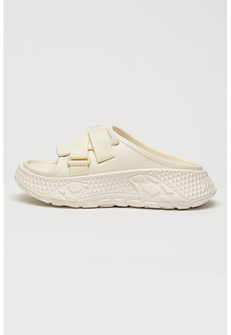 Papuci cu velcro Offbound - Alb antichizat